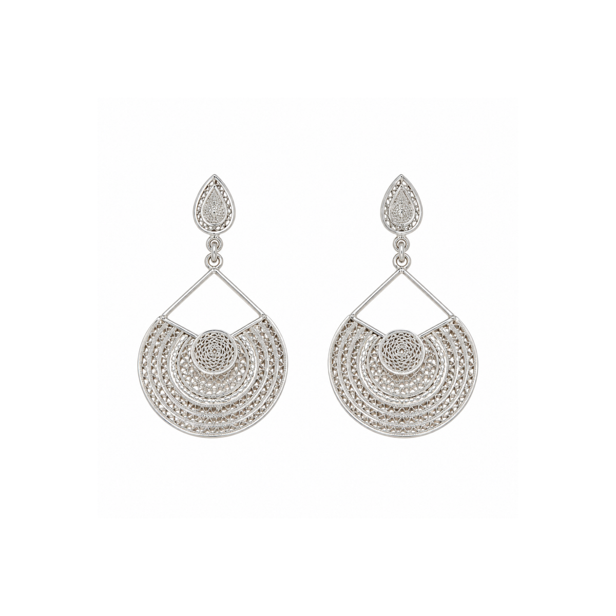 ARETES GOTA FILIGRANA