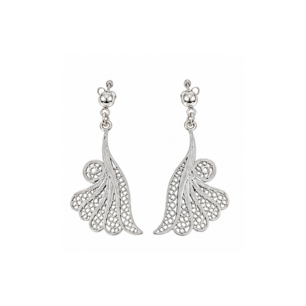 ARETES ALAS FILIGRANA