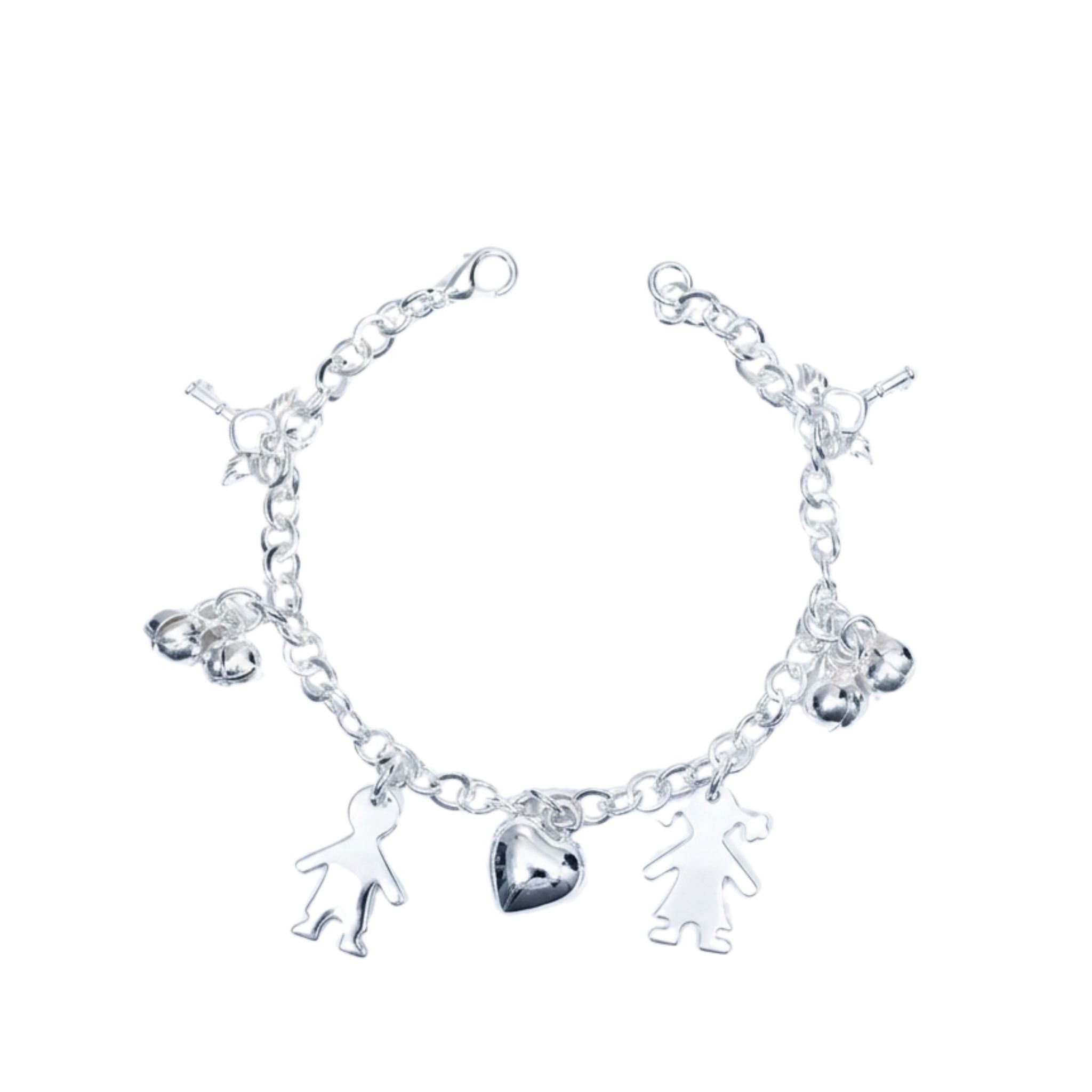 PULSERA NIÑOS BAÑO DE PLATA