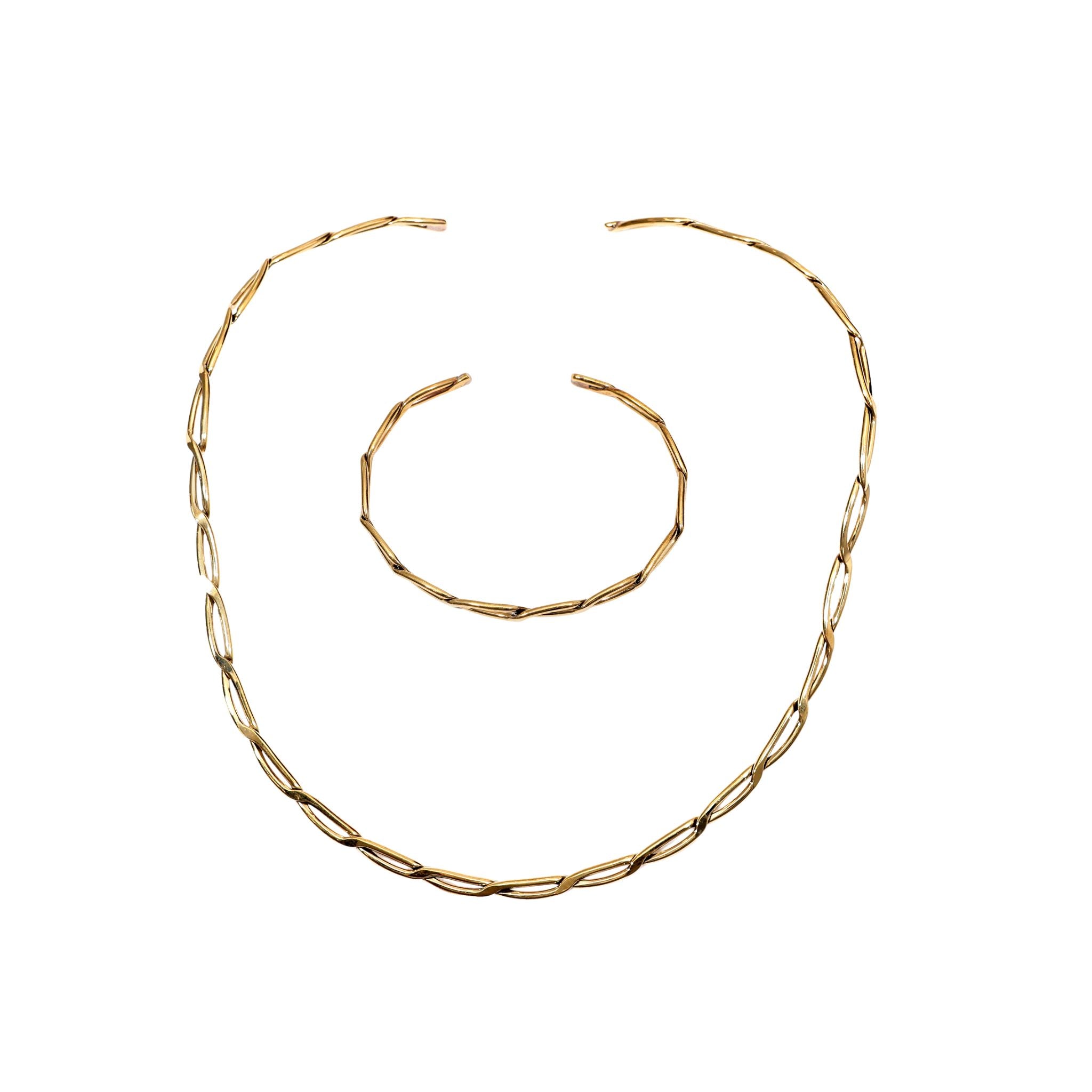 JUEGO ENTRELAZADO COBRE