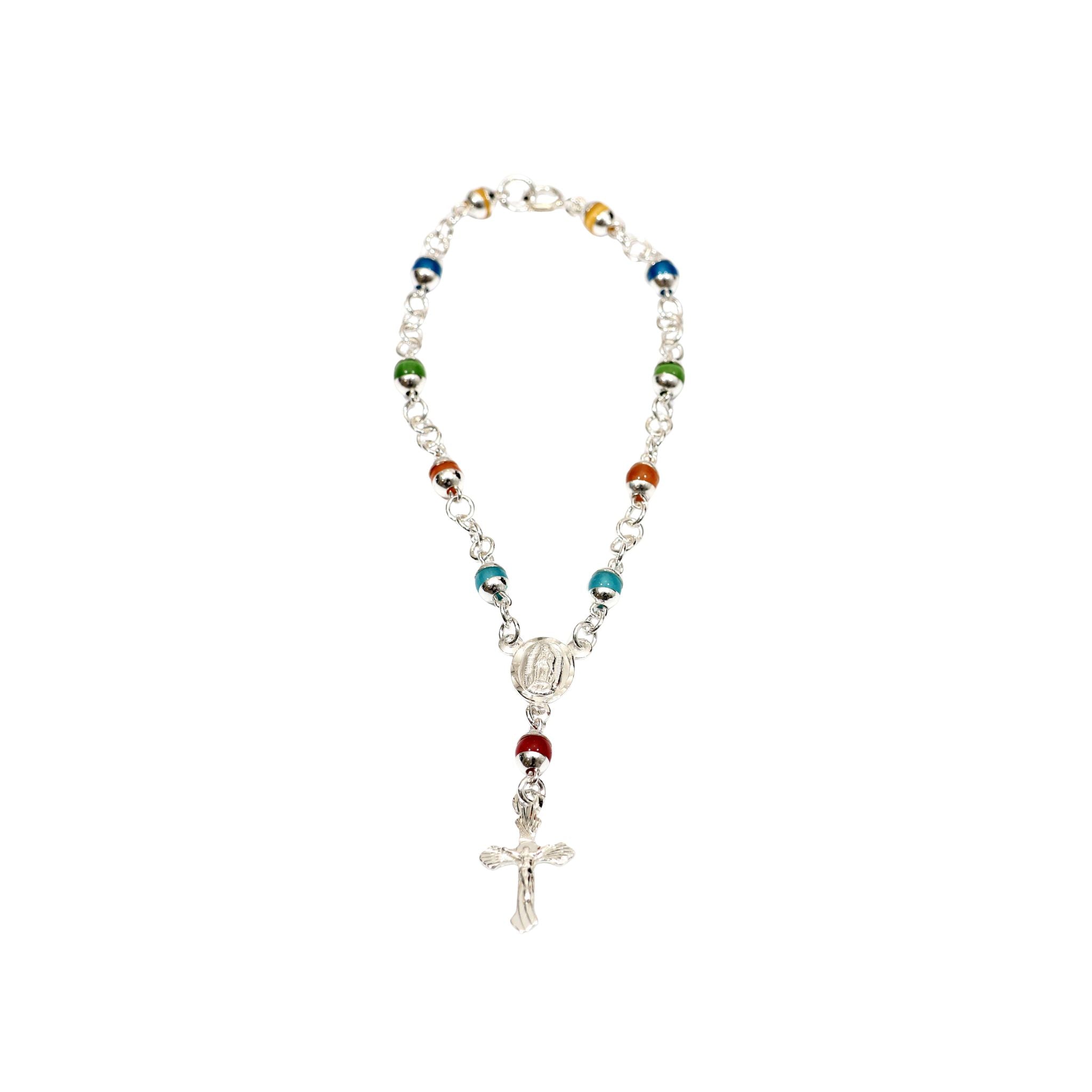 PULSERA DENARIO CON COLOR
