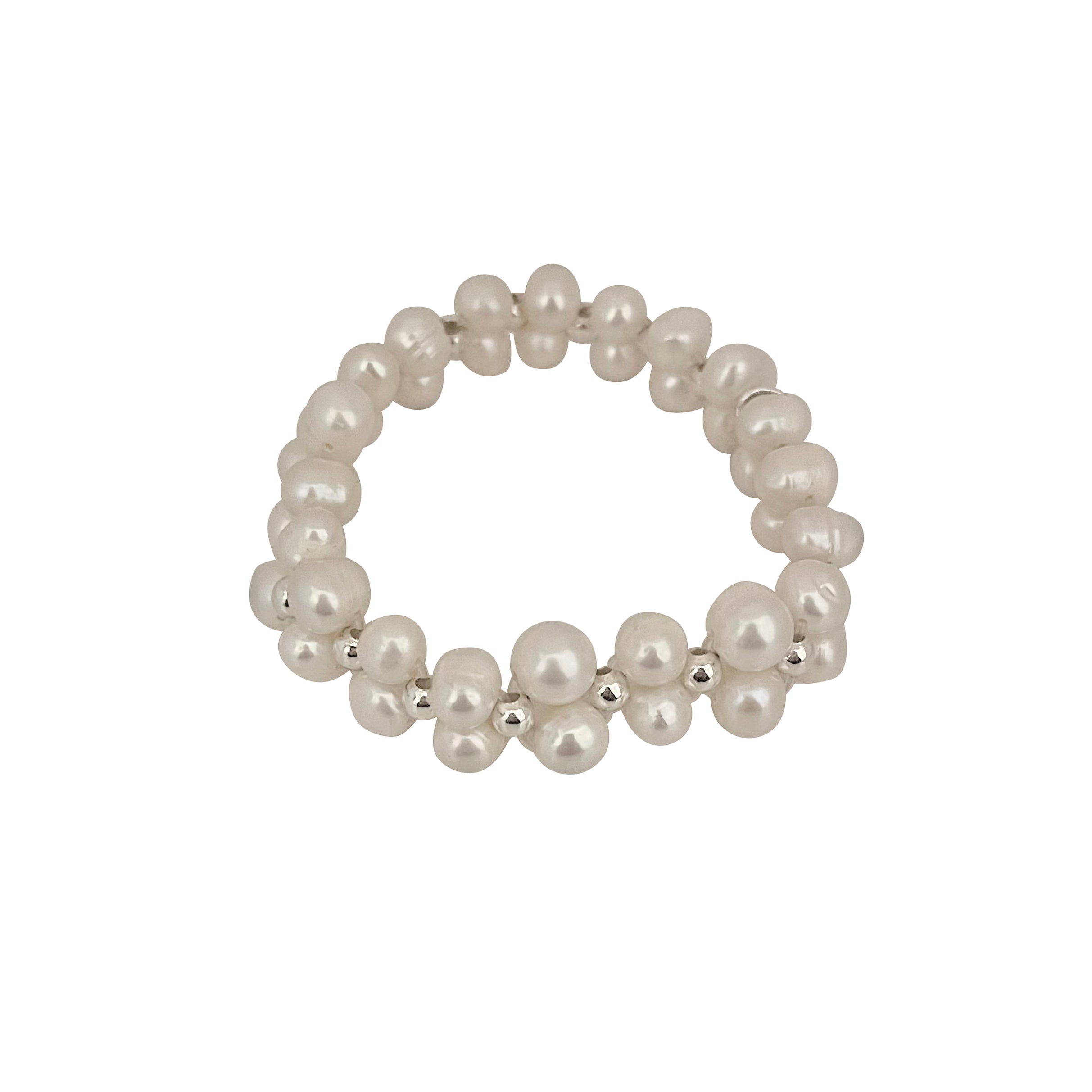 PULSERA PERLAS TRÉBOL