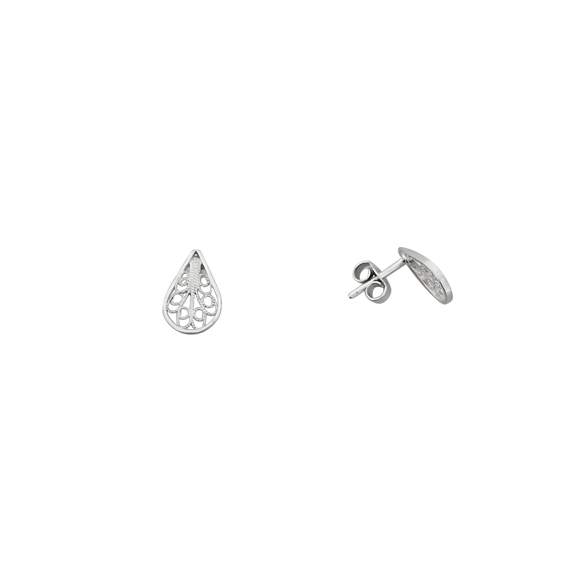 ARETES GOTA FILIGRANA