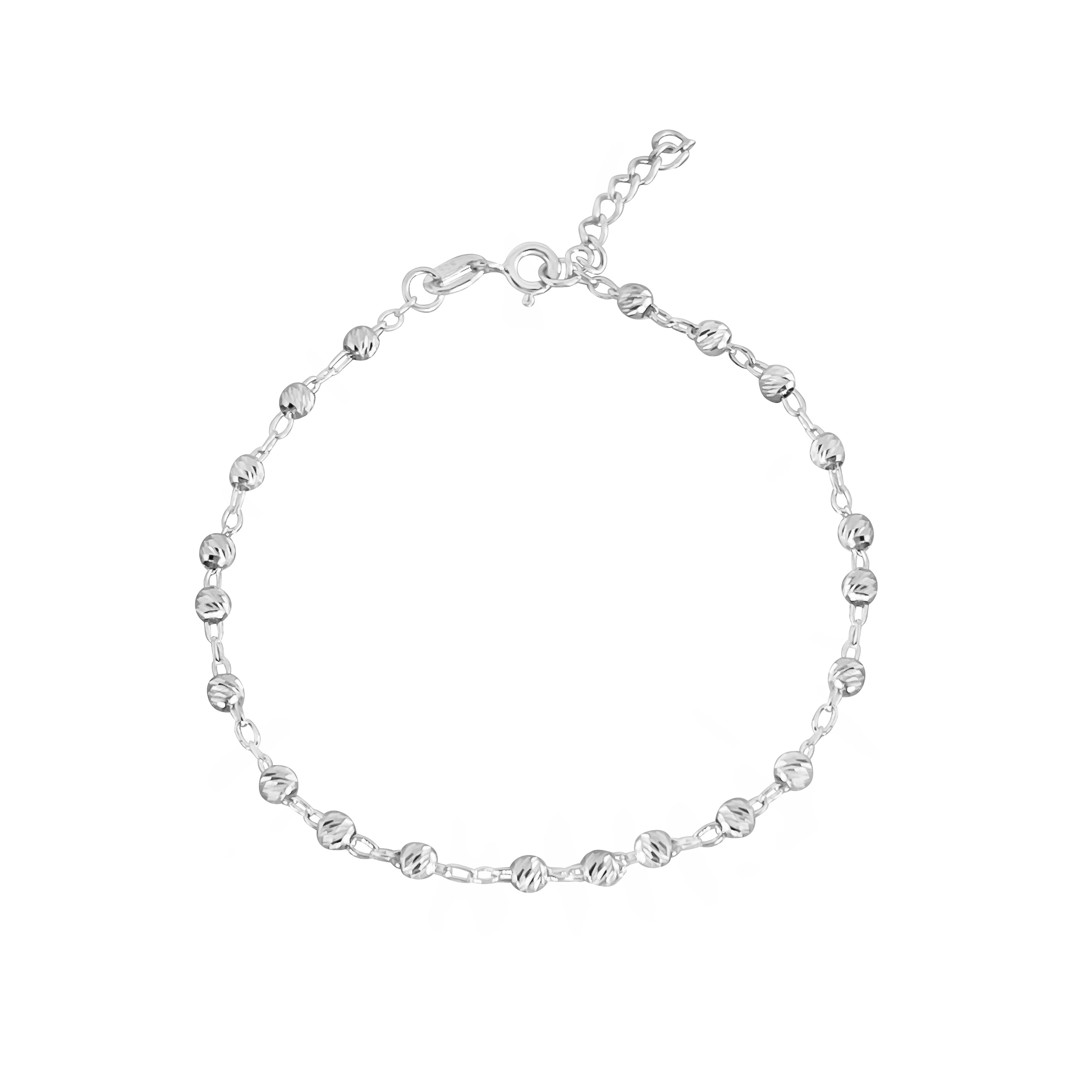 PULSERA BOLAS DIAMANTADAS