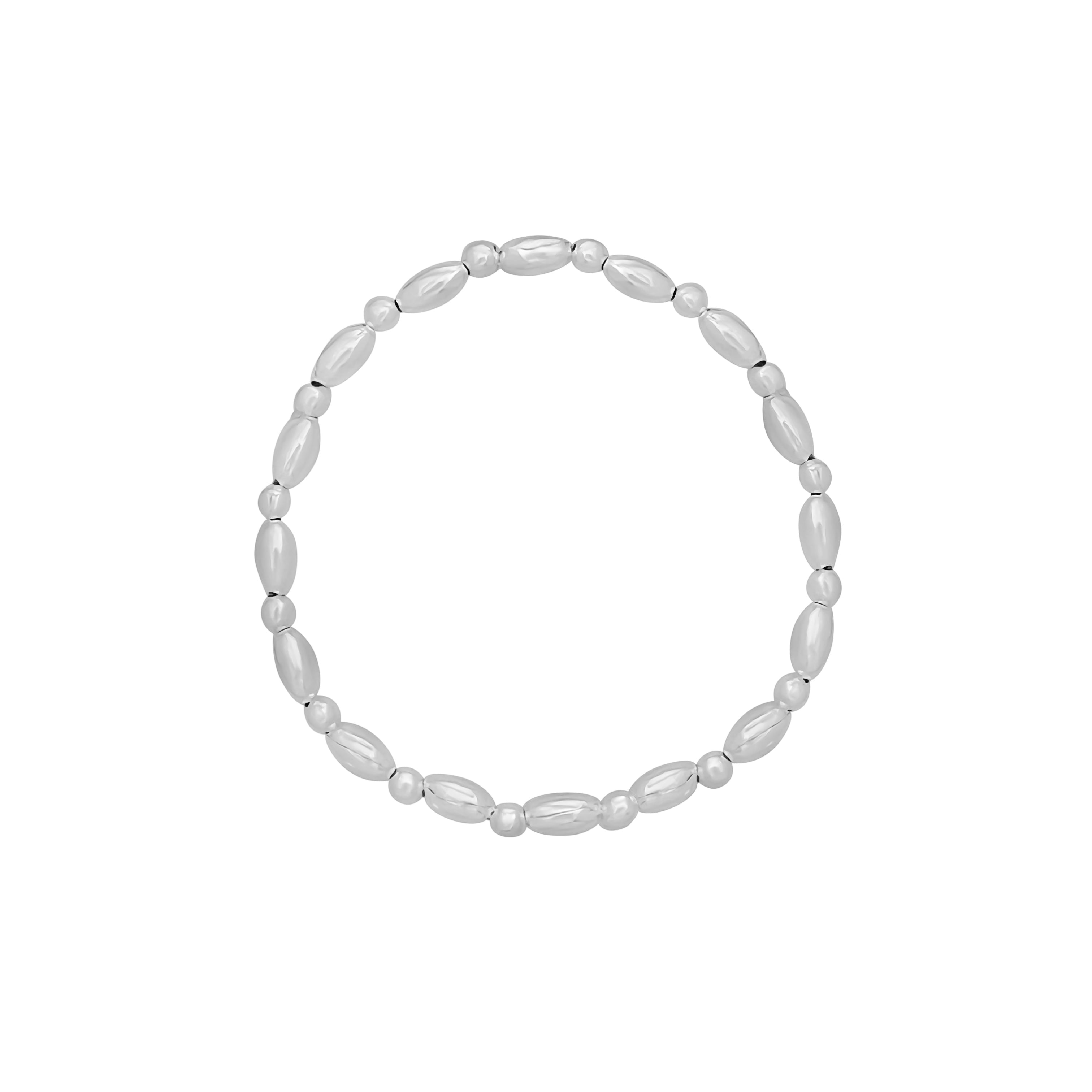 PULSERA BOLAS Y BARRILES CONTÍNUOS