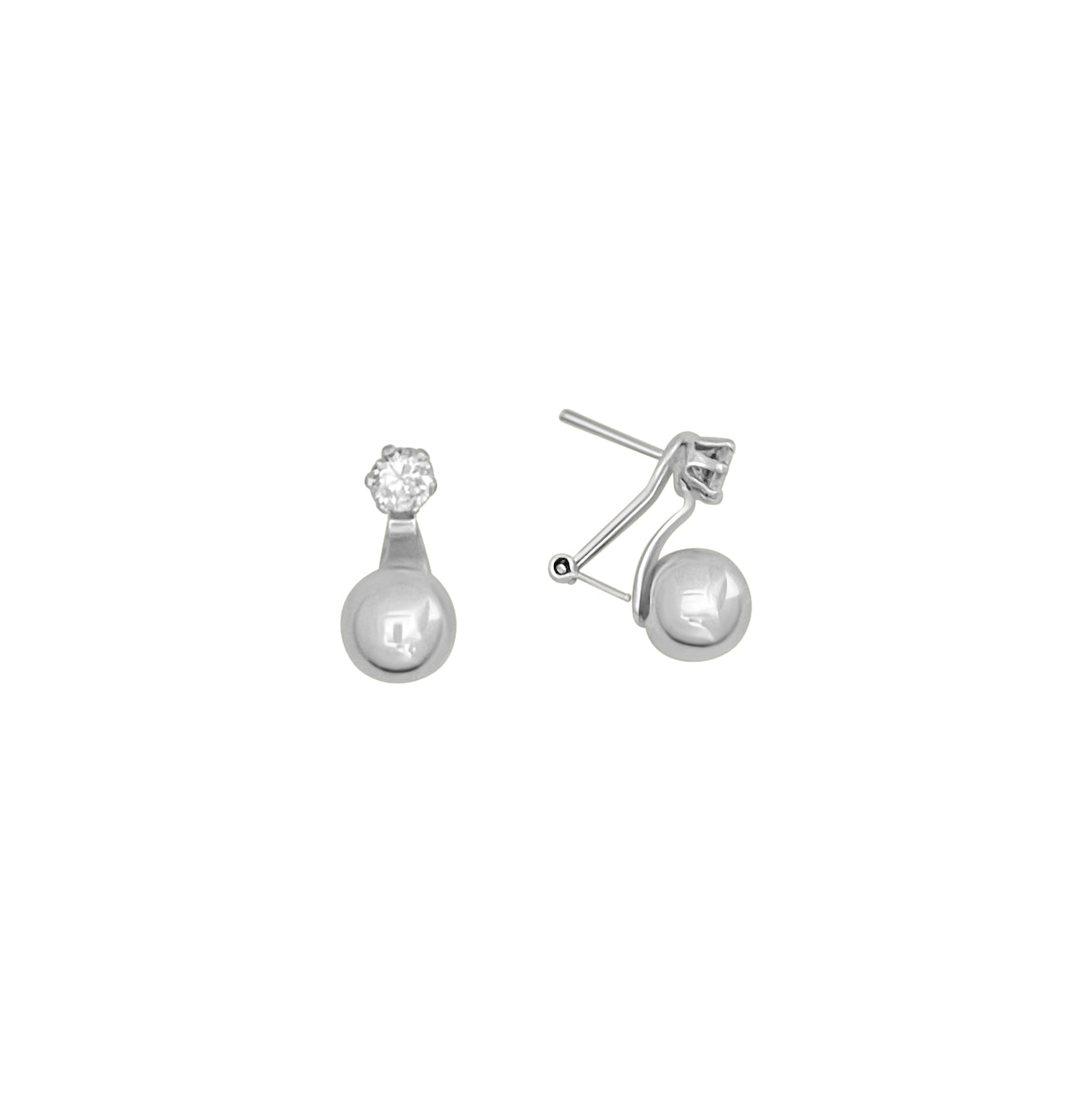 ARETES BOLA Y CIRCON