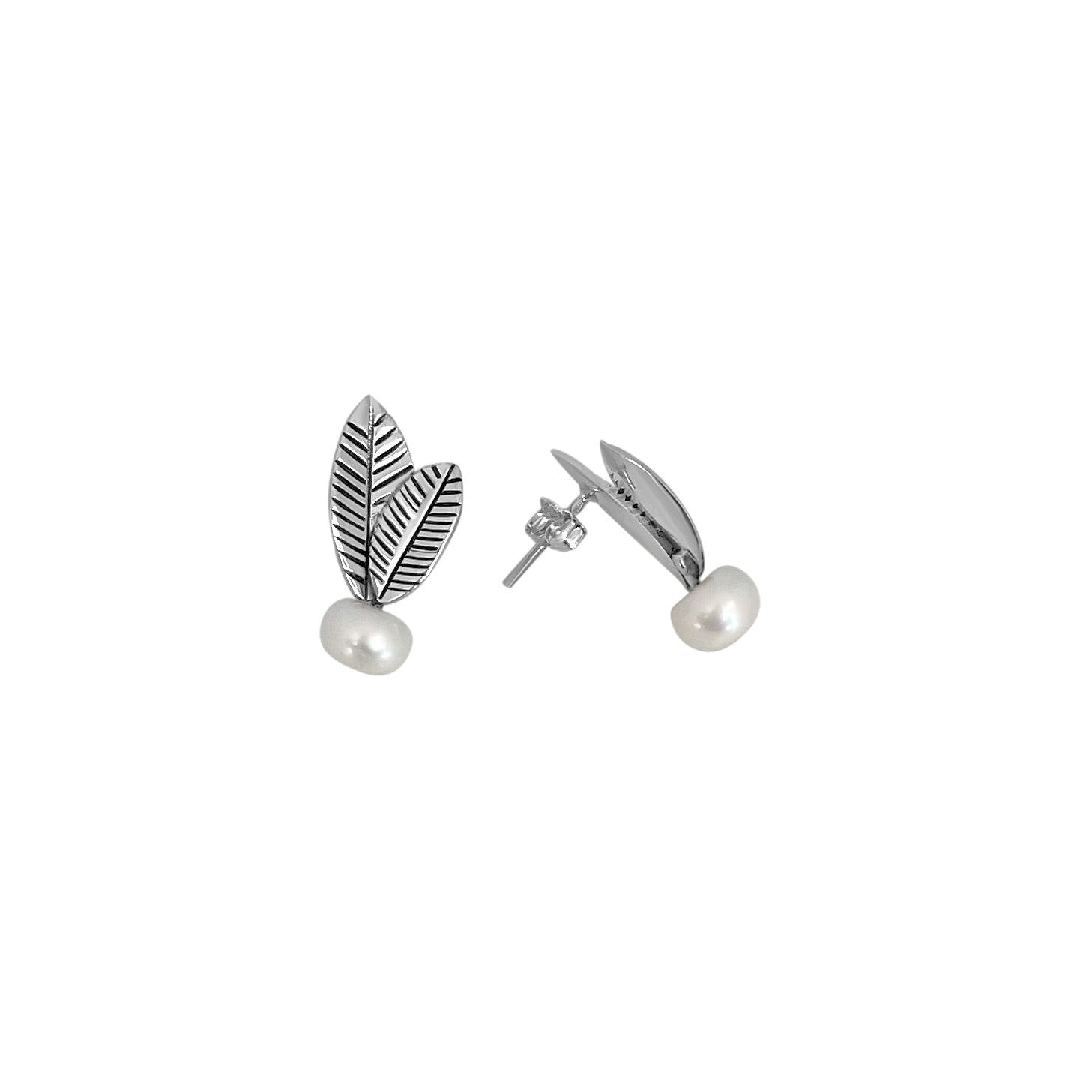 ARETES HOJAS DE NARANJA