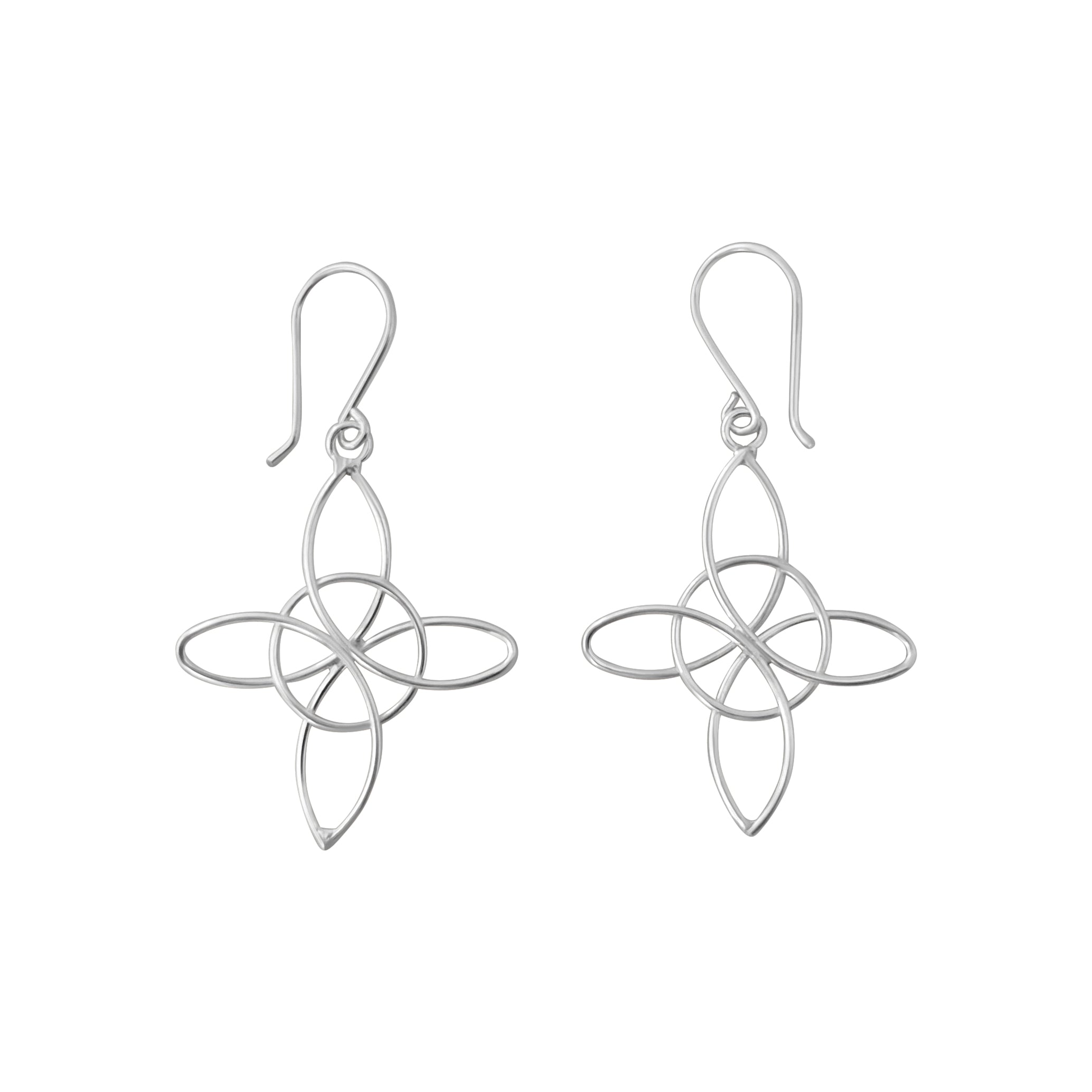 ARETES NUDO DE BRUJA