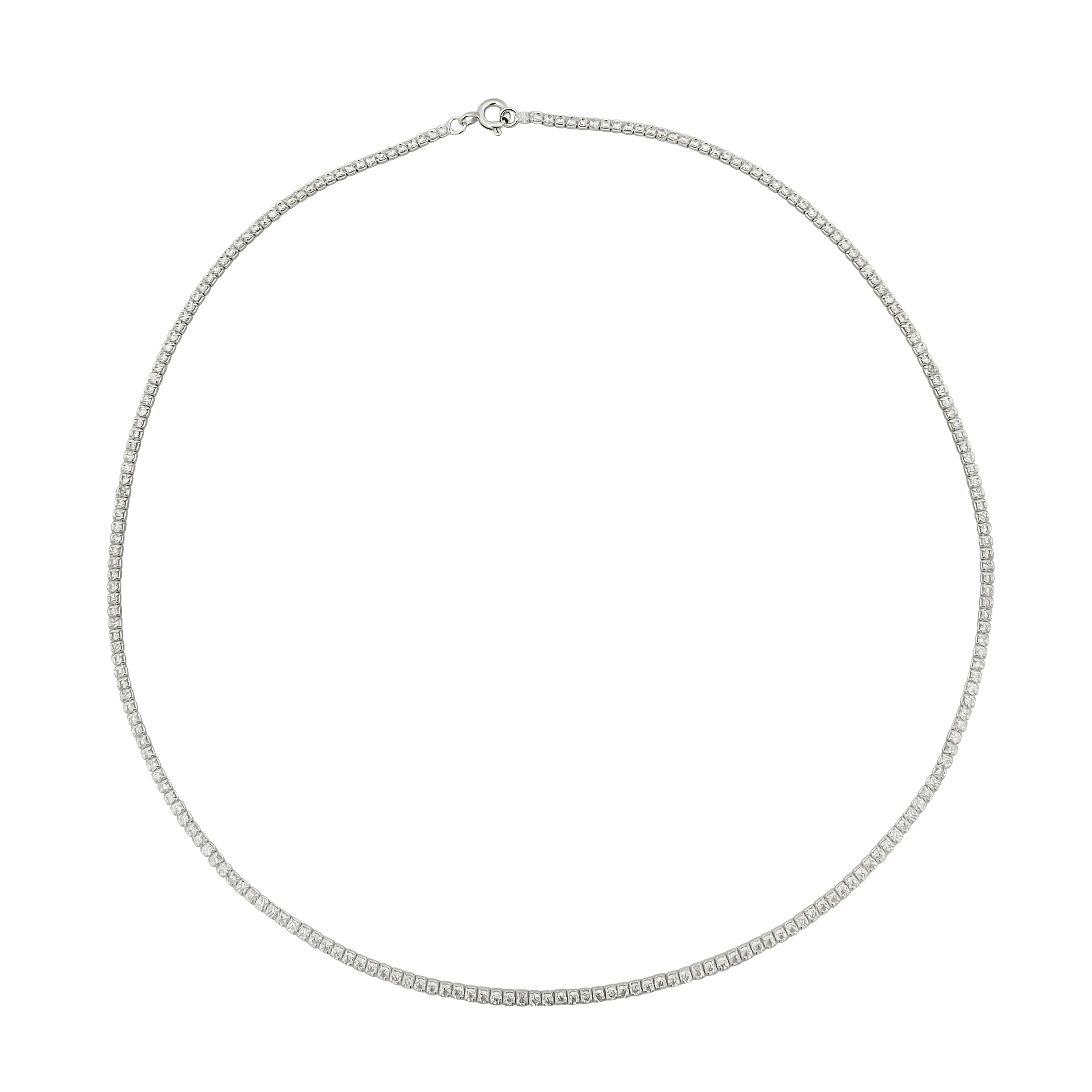 CADENA CUADRADOS DE CRISTAL