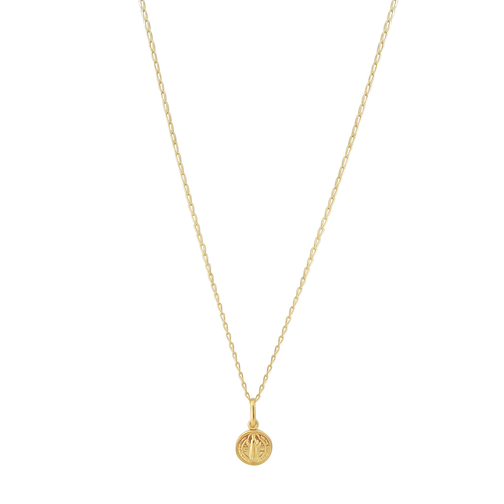 CADENA SAN BENITO BAÑO DE ORO