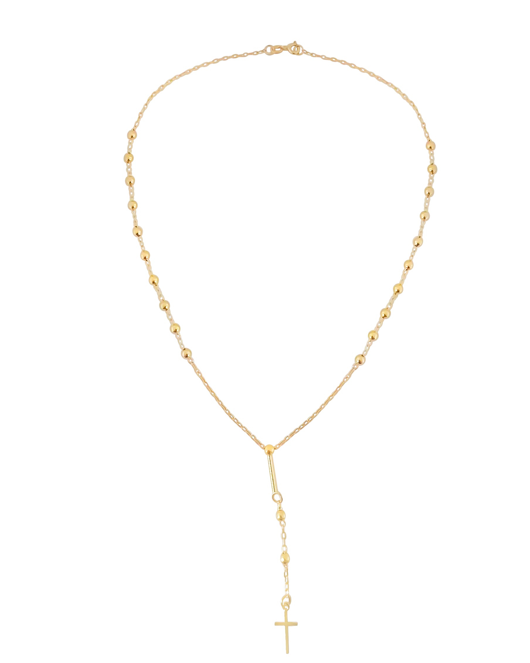 COLLAR DENARIO BAÑO DE ORO