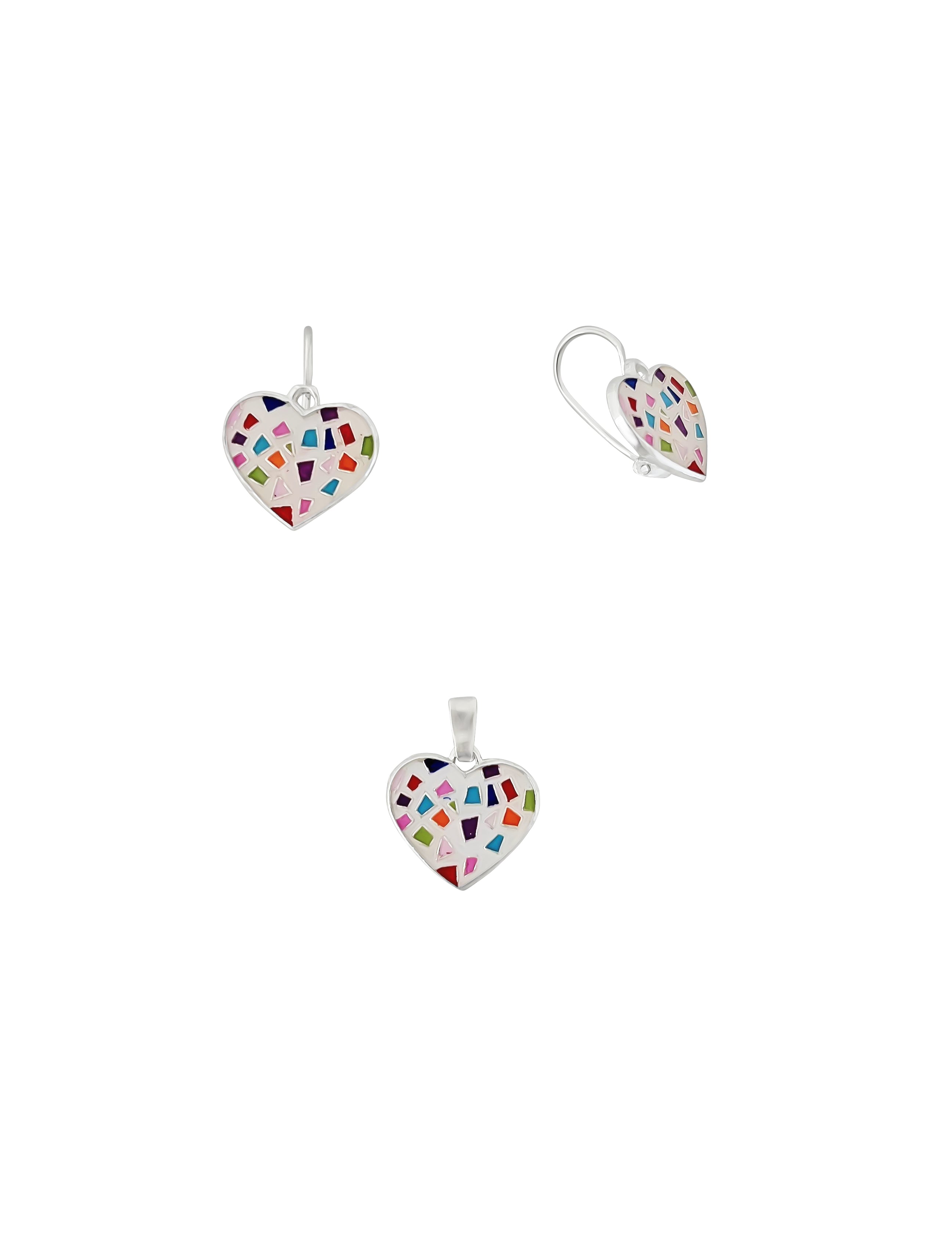 JUEGO CORAZÓN MOSAICO