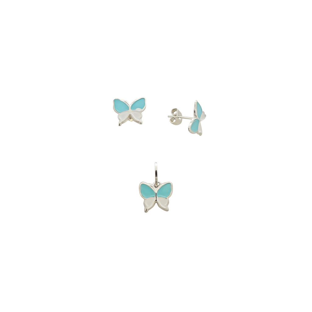 JUEGO MARIPOSAS BICOLOR