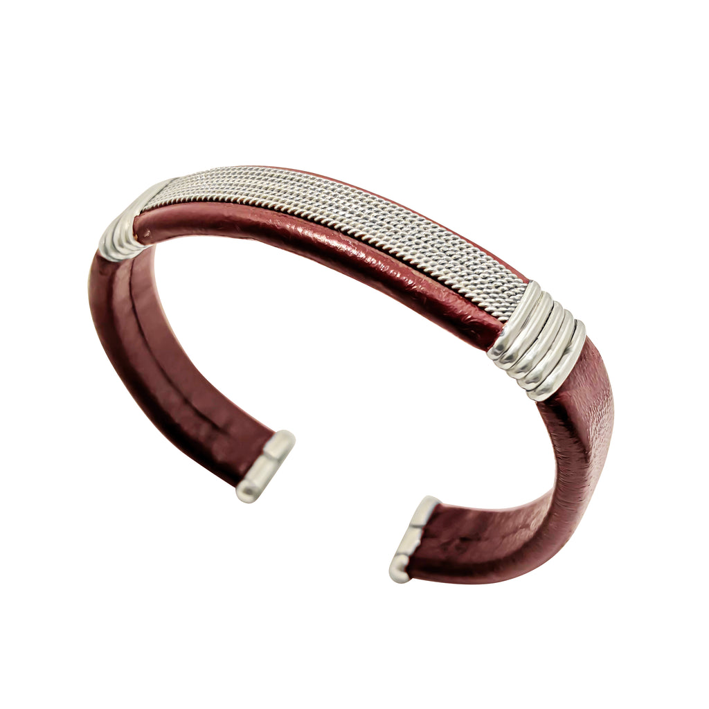 BRAZALETE CON TEXTURA