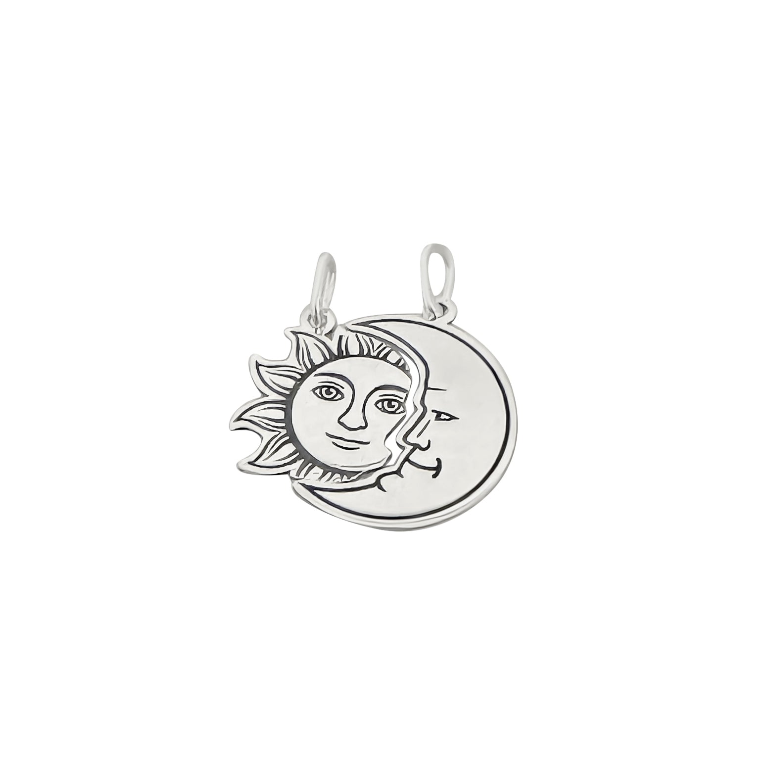 DIJE SOL Y LUNA