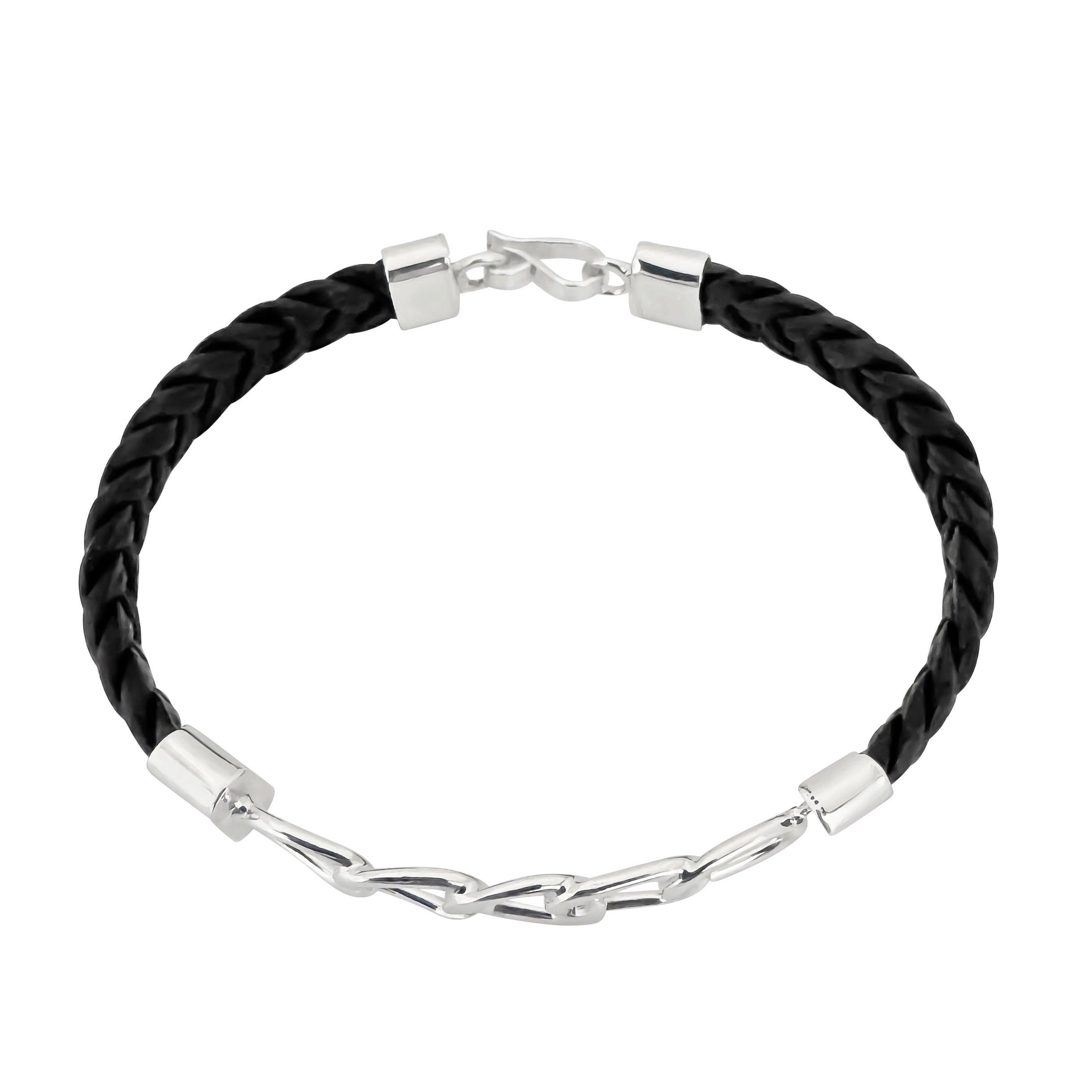BRAZALETE ESLABONES DE PLATA