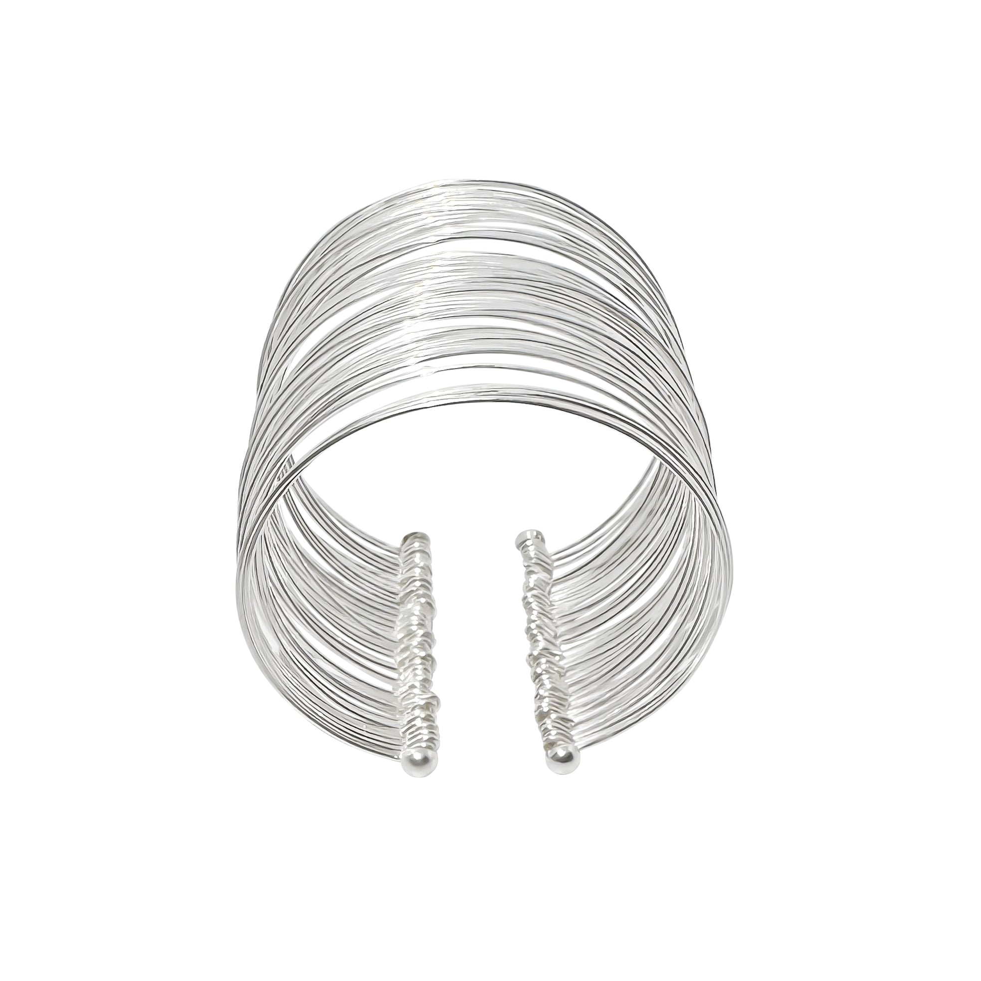 BRAZALETE TORSAL BAÑO DE PLATA