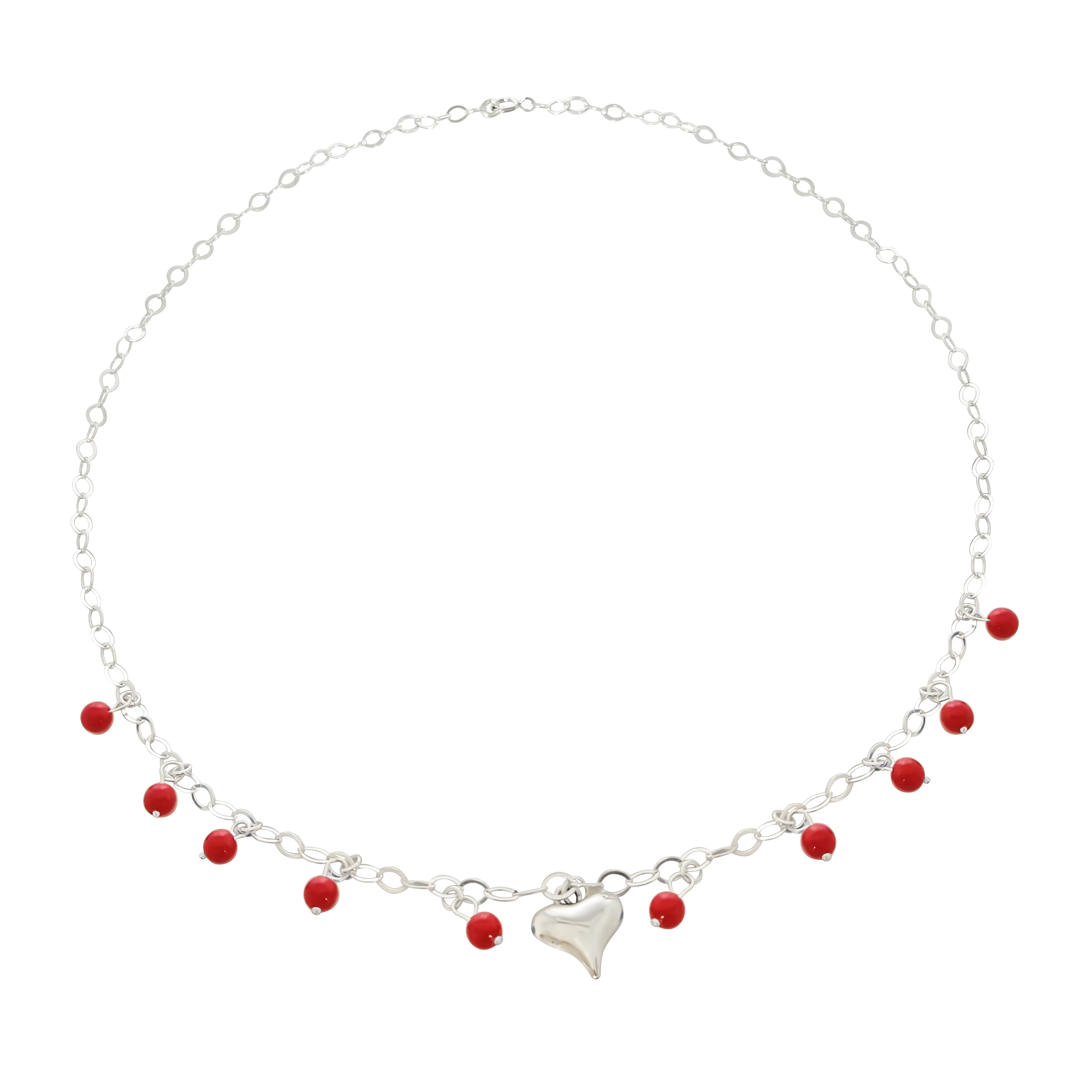 COLLAR COLOR Y CORAZÓN