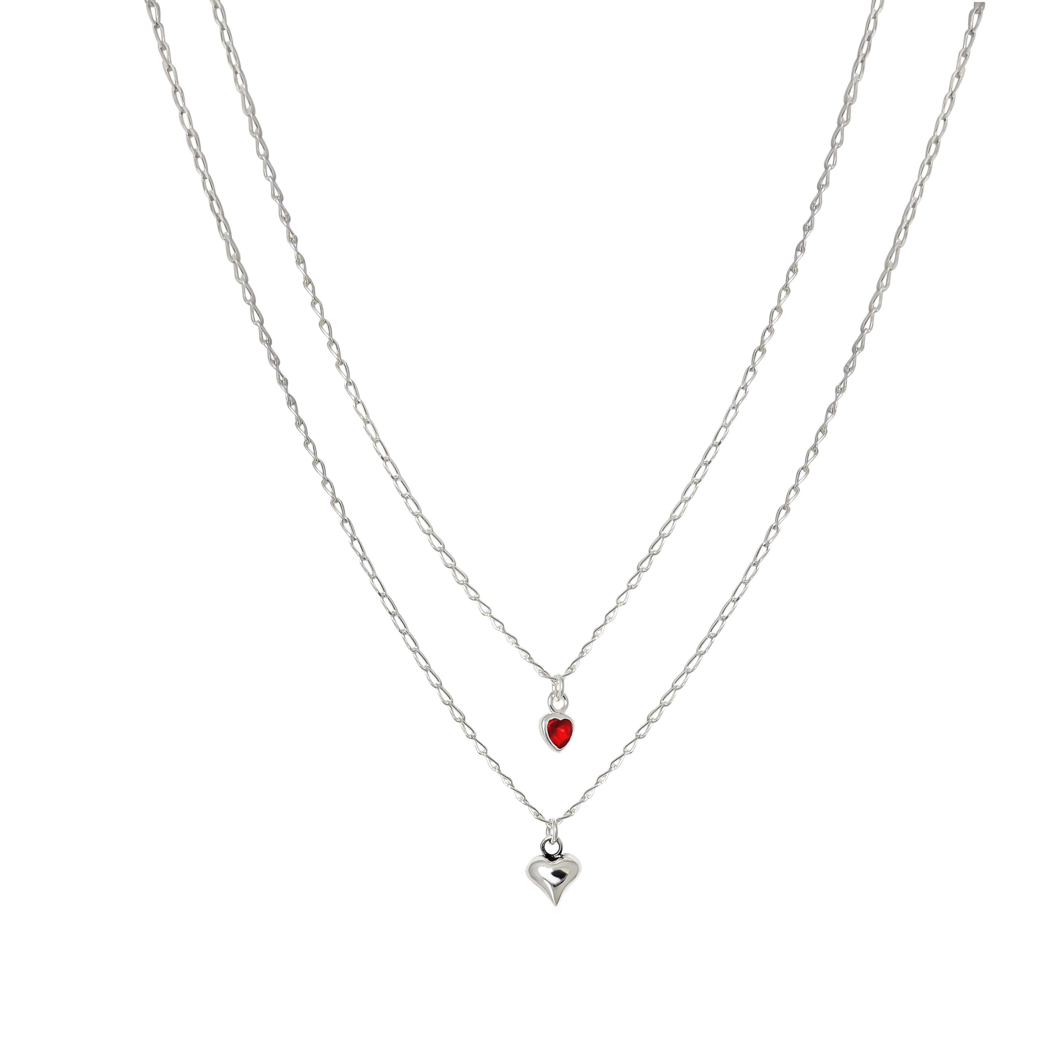 COLLAR DOBLE CORAZÓN