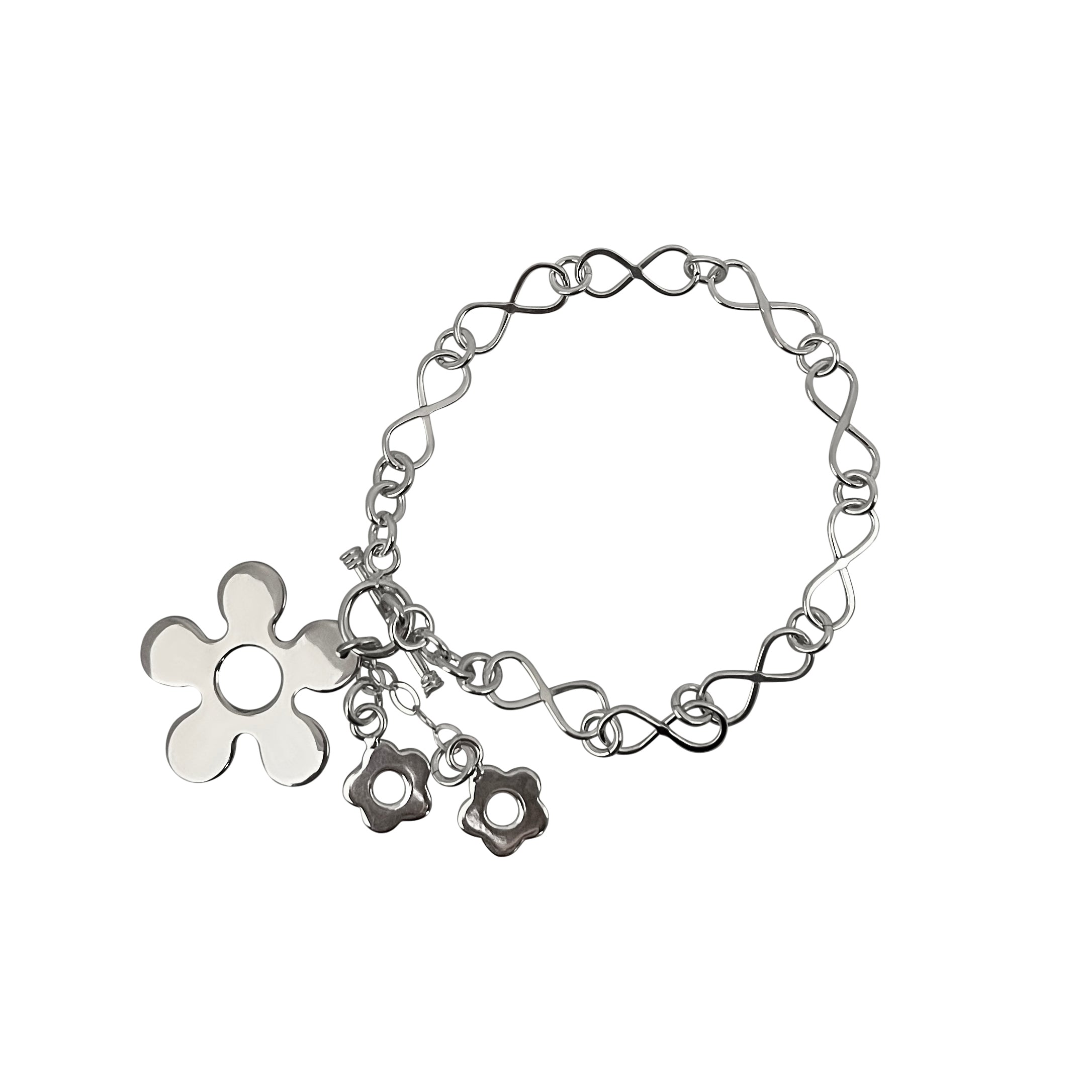 PULSERA FLOR CASCADA