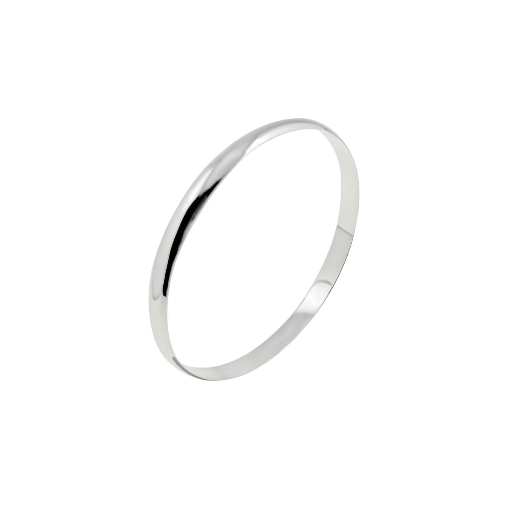 BRAZALETE CÓNCAVO BAÑO DE PLATA