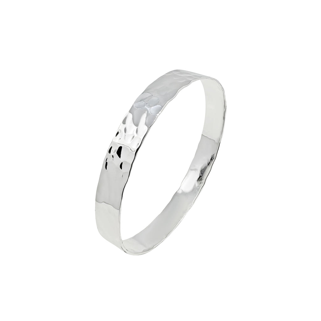BRAZALETE PLANO BAÑO DE PLATA