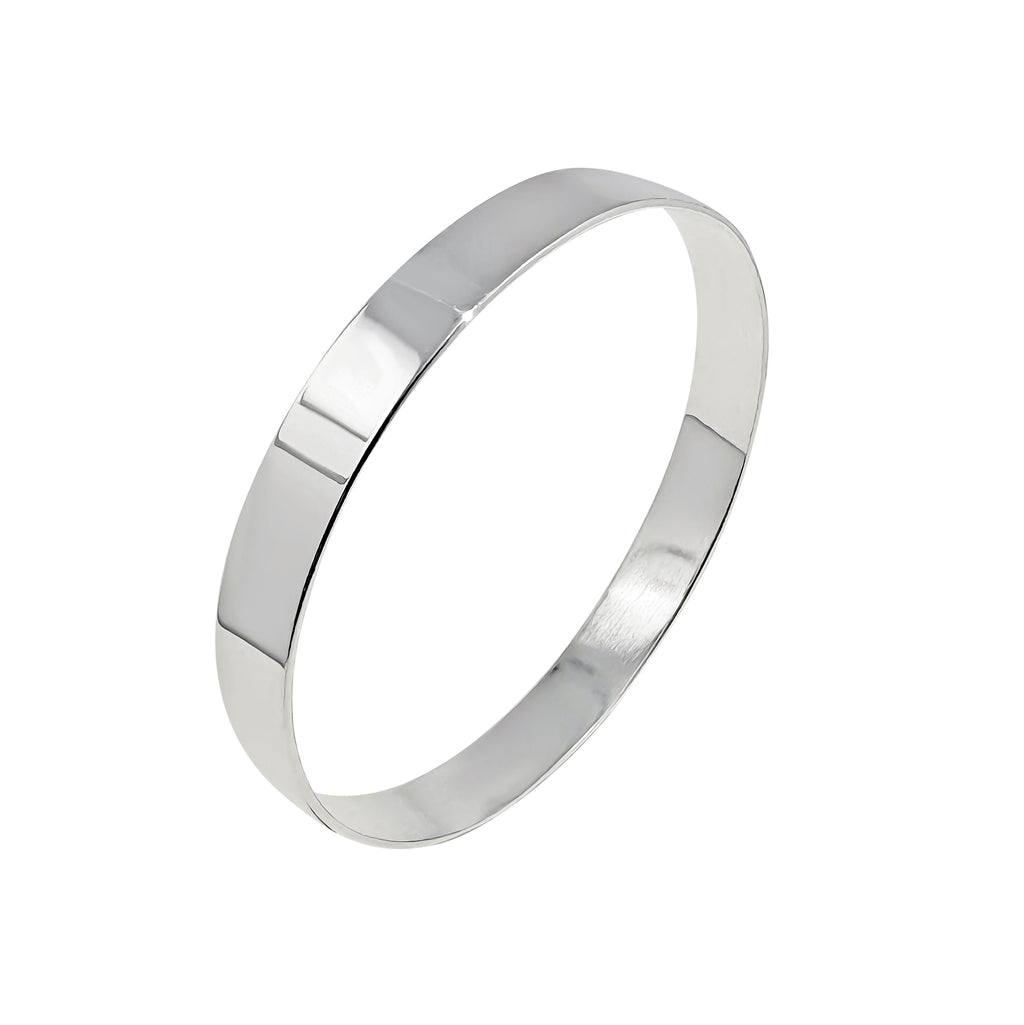 BRAZALETE PLANO BAÑO DE PLATA