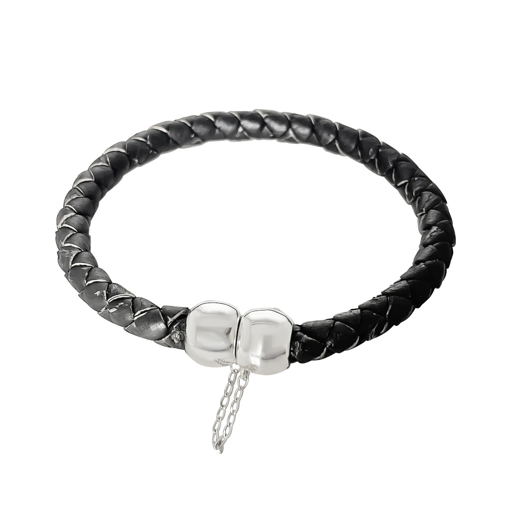 PULSERA CUERO E IMÁN