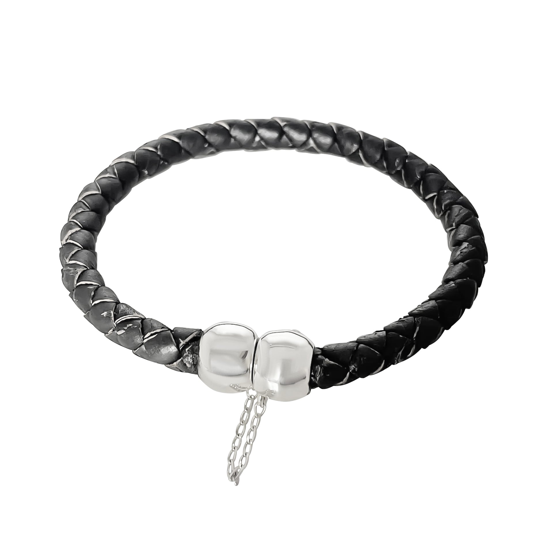 PULSERA CUERO E IMÁN