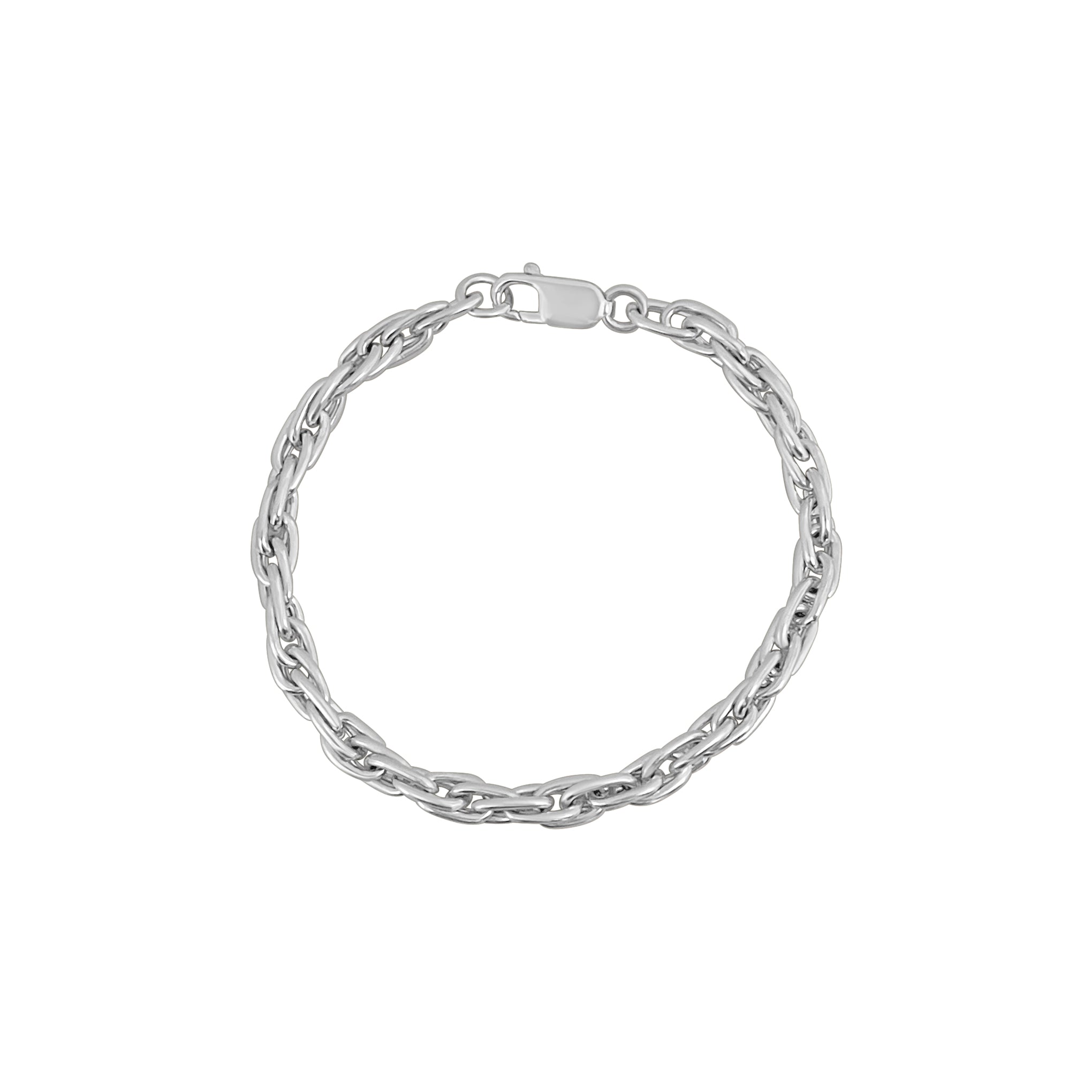 PULSERA ESLABONES TRENZADO